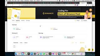 How to mine Etherium using Binance Pool