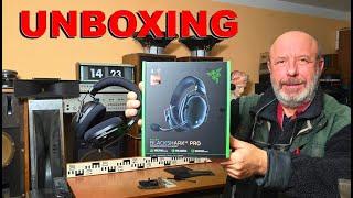 RAZER BLACKSHARK V2 PRO 2023 GAMING HEADSET UNBOXING