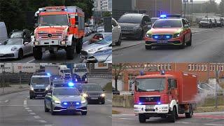 [Hamburg XXL Zusammenschnitt] Einsatzfahrten Feuerwehr, Polizei, Rettungsdienst und MTD in Hamburg