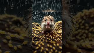 The hamster is crying 109#cute#pets#trending#animals#lucu#shortvideo#shorts#short#ai#viral#fyp#funny