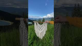 Adventurous macrame #hangamacrame #austria #travel #foryou #art #handmade #foryoupage #nature