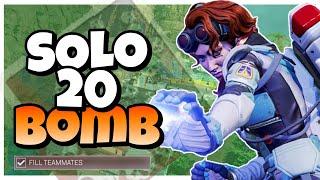 Solo Queue 20 BOMB With Horizon - Apex Legends