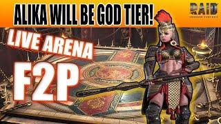 ALIKA WILL BE DISGUSTING IN LIVE ARENA NOW! Raid: Shadow Legends