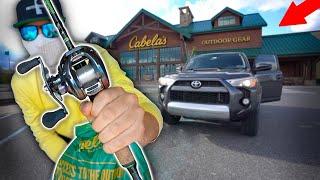 Cabela's CURBSIDE PICKUP Fishing Challenge!! (Contactless)