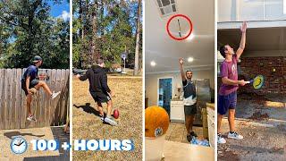 100 + Hours of Mind Blowing Trickshots in under 10 Minutes