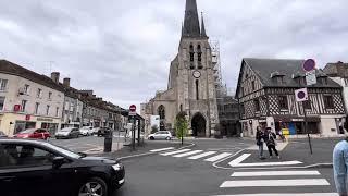 Nemours : a typical town in France