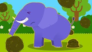 The Opposites Song (Animal Ver.) | Fun Rhyming Song: Big vs. Small | Nursery Rhymes & Kids Songs