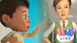 Johny Johny Yes Papa song with lyrics | Nursery rhymes collection by HeyKids