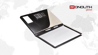 Executive bonded leather conference folder A4 (2925)