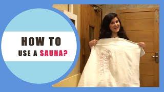 How to use Sauna in Gym | Mariya Khan