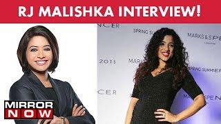 RJ Malishka in an exclusive interview with Faye D'souza