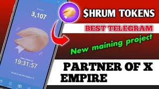 HRUM Bot Mining || Partner of X Empire || New Telegram Bot