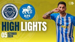 RFS Futsal vs Riga Futsal Club | Highlights