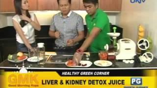 Liver and kidney detox juice