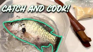 I SUCK at Fishing BUT I Caught One to COOK! | BassSniperScooter