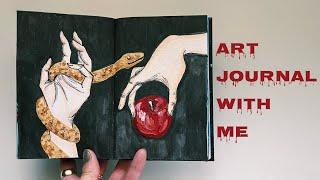 Spooky Art Journal With Me no. 116