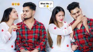 Asking Brother Prank On My Boyfriend Ansh Rajput  || Love Story || Nancy Rajput