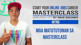 Start Your Online Jobs Career From A to Z Masterclass For Beginners | No Experience | Students Intro