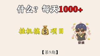 2024年，一天搞1000+的网赚项目