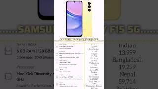 Samsung Galaxy F15 5G #phonereview #samsung #samsunggalaxy #samsunggalaxyf15