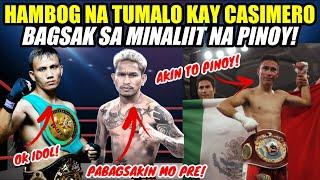 UNANG TUMALO KAY CASIMERO | BAGSAK SA RESBAK NG MINALIIT NA PINOY SA KANILANG BALWARTE