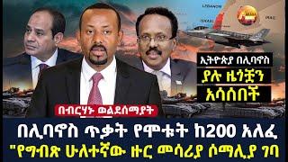 Arada daily news:ኢትዮጵያ በሊባኖስ ያሉ ዜጎቿን አሳሰበች በሊባኖስ ጥቃት የሞቱት ከ200 አለፈ"የግብጽ ሁለተኛው ዙር መሳሪያ ሶማሊያ ገባ