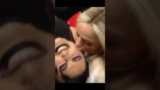 Liv Morgan KISSES Rhea Ripley  #dominikmysterio #livmorgan #wwehighlights