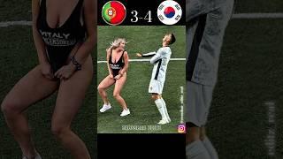 Unbelievable Moments In Football | Portugal VS South Korea Imaginary Final | #ronaldo vs #son