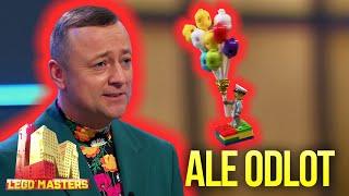 Balony miały wznieść ich konstrukcje w powietrze!  | LEGO Masters
