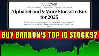 Buy Barron's Top 10 Stocks For 2025?