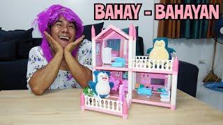 Bahay bahayan nina Cutie bird at Happy bird | Madam Sonya Funny Video