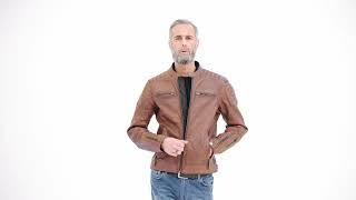 John Doe Storm Tobacco Motorcycle Leather Jacket