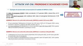 1° Mini Webinar FOIV “Novità del Gruppo di lavoro Prevenzione Incendi” - Mercoledì 27 aprile  2022