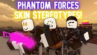 Phantom Forces Weapon Skin Stereotypes!