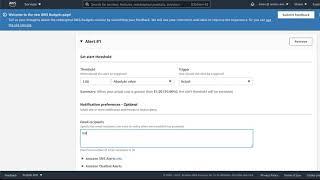 AWS Budget and Billing Alert Tutorial