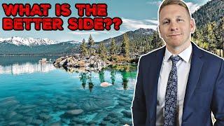 Living in Lake Tahoe Nevada vs California [FULL VLOG TOUR]