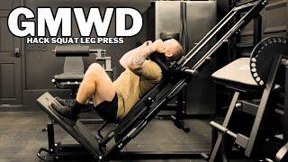 GMWD Hack Squat Leg Press Review - We have gym at home