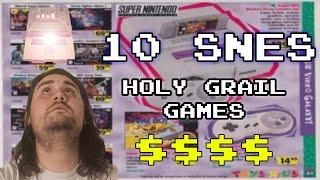 10 Holy Grail SNES Games!