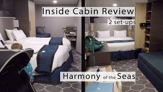 Harmony of the Seas - Inside Cabin Review - 2 Set-ups