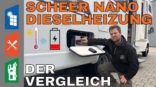 WAS kann die NEUE SCHEER Nano DIESELHEIZUNG im VERGLEICH?