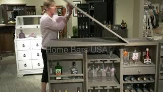 Howard Miller Passport Wine & Bar Console 695276 at Home Bars USA