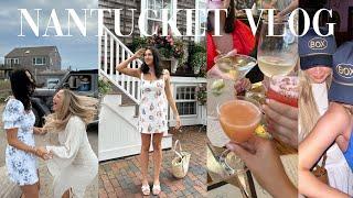 weekend in my life on NANTUCKET  gals trip! what to eat, see + do!