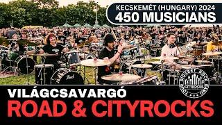 ROAD & CITYROCKS - Világcsavargó - 450 musicians - Kecskemét (Hungary) 2024