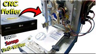 How To Make CNC Plotter Machine | DIY Drawing Machine, Homework Making Machine | Arduino CNC Plotter