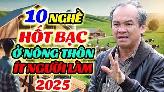 10 Nghề Làm Giàu Hiện Đại Ở Nông Thôn 2025