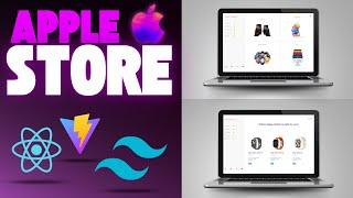 ReactJS & Tailwind CSS 4 Tutorial: Build a Responsive Apple Products Store | Full Tutorial
