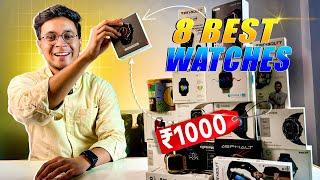 I Bought 8 New Launched Smartwatches Under 1000  From Amazon & Flipkart  Mr Known 