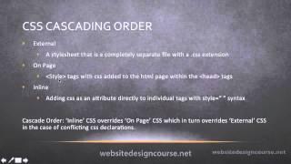 03 CSS Cascading Order