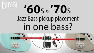 Jazz Bass pickup placement: '60s vs '70s position