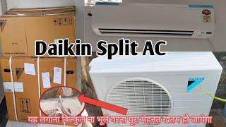 Daikin Split AC Installation | New AC Installation | Ac Technician95